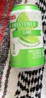 Sweetened Lime Sparkling water