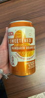 Sweetened Mandarin Orange Sparkling Water Beverage