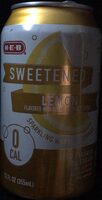 Sweetened Sparkling Water