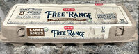Free Range Large Brown Eggs + Omega-3