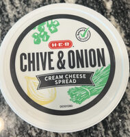 Chive & Onion Flavored Cream Cheese Spread