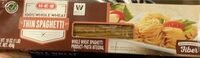 Whole wheat thin spaghetti