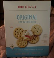 Original bite size crackers