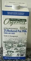 2% Reduced Fat Milk