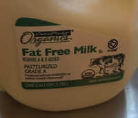 Organic Fat Free Milk