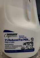 2% Reduced Fat Milk