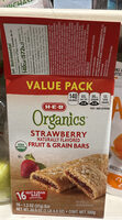 Strawberry fruit& grain bars