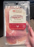 Sliced Traditional Prosciutto Dry Cured Ham