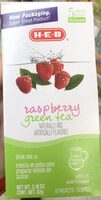 Raspberry green tea