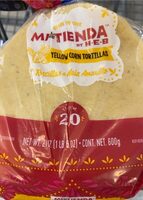 Yellow corn tortillas
