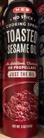 No Stick Toasted Sesame Oil Cooking Spray