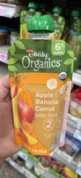 Apple Banana Carrot baby food