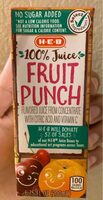 Fruit punch Juice