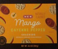 Mango Cayenne Pepper Crackers