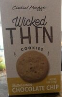 Butterscotch Chocolate Chip Wicked Thin Cookies