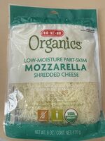 Organics mozzarella cheese