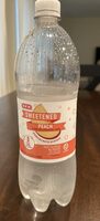 Peach sparkling water