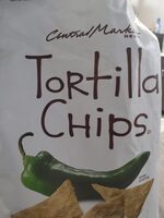 Hatch green chile tortilla chips