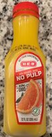 100% orange juice no pulp