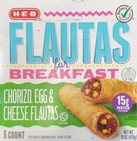 Chorizo Egg and cheese Flautas