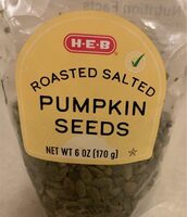 Roasted Salted Pumpkin Seeds