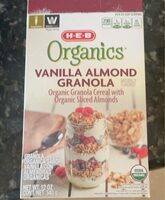 Organics Vanilla Almond Granola