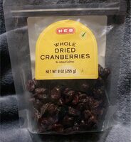 Whole Dried Cranberries