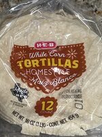 White Corn Tortillas Homestyle