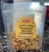 Extra-Large Roasted Salted Cashews