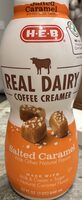 Real dairy coffee creamer Salted Carmel