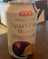 Unsweetened Sparkling Water Passion Fruit