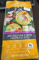 Uncured Ham & Swiss Cheese Egg Bites