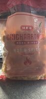 CHICHARRONES Pork Rinds Hot & Spicy Flavored