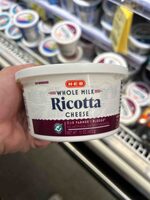 Whole Milk Ricotta Cheese