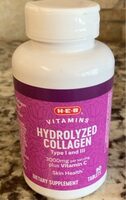 Hydrolyzed collagen