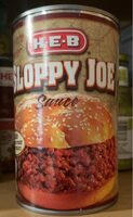 H e b sloppy joe sauce