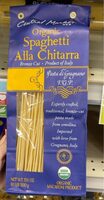 Organic spaghetti alla chitarra