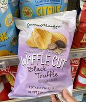 Kettle Cooked Waffle cut black truffle