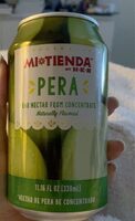 Pear nectar from concentrate