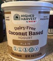 Dairy-Free Coconut Based Yogurt Unsweetened Plain