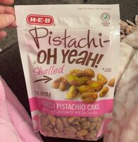Vanilla Pistachio Cake Shelled Pistachios