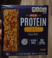 Protein Peanut & Almond Chewy Bars