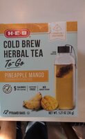 Cold Brew Herbal Tea To-Go