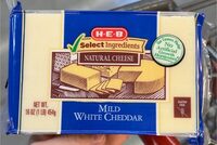 White mild cheddar cheese