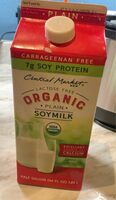 Organic soy milk