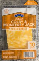 Natural Colby & Monterey Jack Sliced Cheese