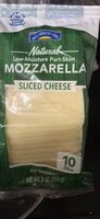Natural Low-Moisture Part-Skim Mozzarella Sliced Cheese