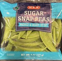 Sugar Snap Peas washed, & ready to eat