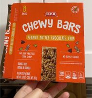 Peanut butter and chocolate chip chewy bars