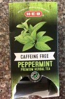 Caffeine Free herbal peppermit tea